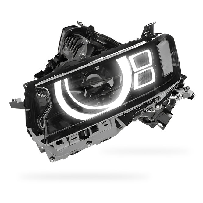 Toyota LandCruiser 300 Series (2021 - 2024) Sequential LED Headlights Halo DRL  LH + RH