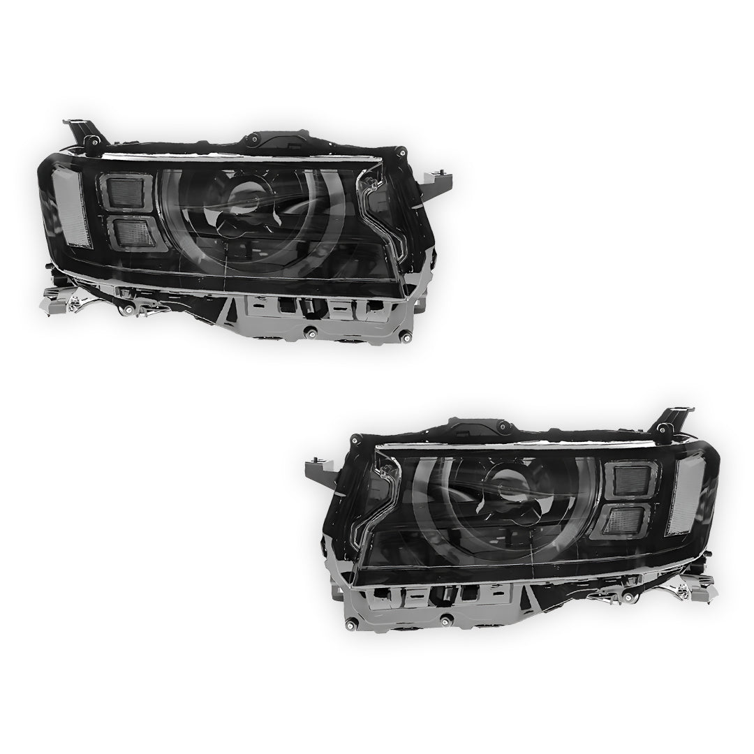 Toyota LandCruiser 300 Series (2021 - 2024) Sequential LED Headlights Halo DRL  LH + RH