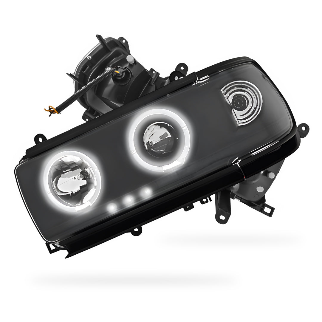 Toyota LandCruiser 80 Series (1990- 1997) LED DRL Projector Headlights LH + RH