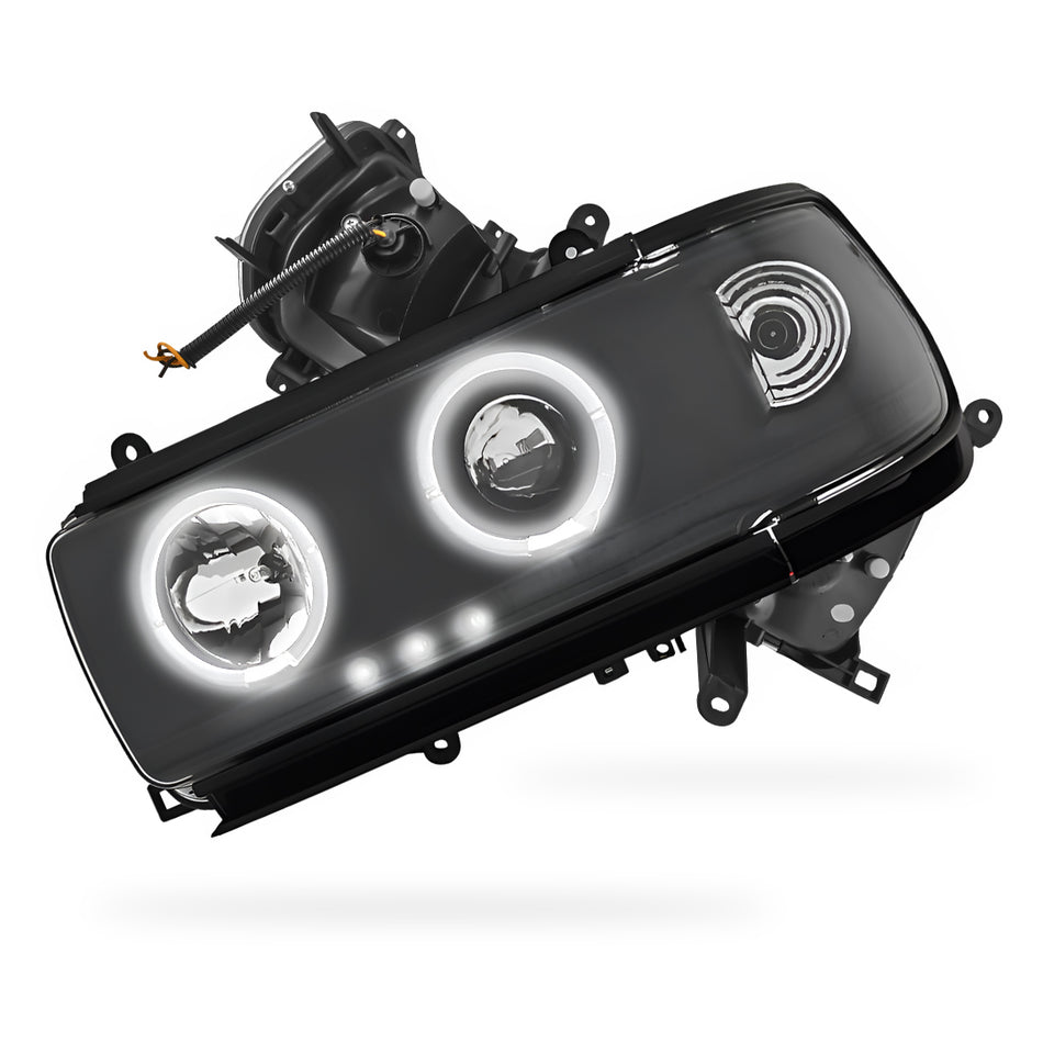 Toyota LandCruiser 80 Series (1990- 1997) LED DRL Projector Headlights LH + RH