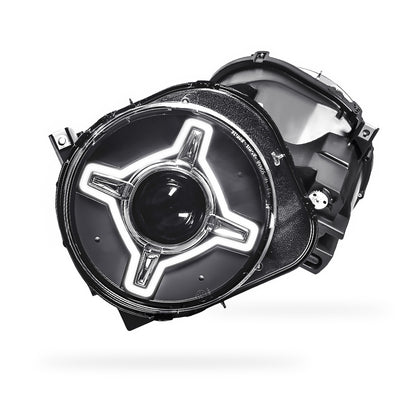 Jeep Renegade BU (2015 - 2018) LED X Shape DRL Dual beam Projector Headlights LH + RH