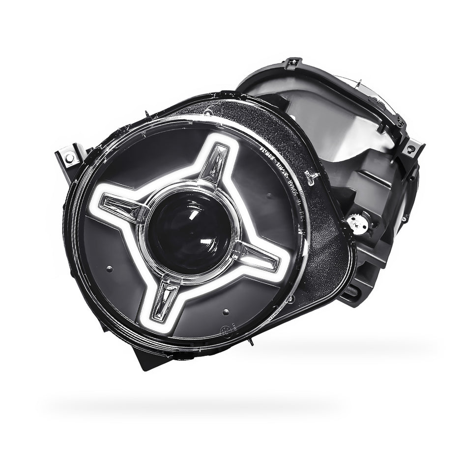 Jeep Renegade BU (2015 - 2018) LED X Shape DRL Dual beam Projector Headlights LH + RH