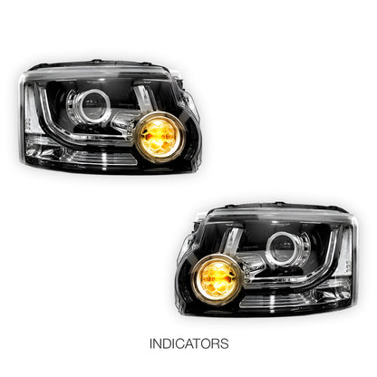 Land Rover Discovery IV L319 (2014 - 2016) Full LED DRL Headlights LH + RH
