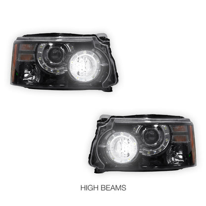 Land Rover Range Rover Sport L320 (2010 - 2013) DRL head lights with Xenon / HID LH + RH