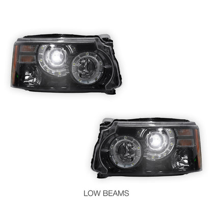 Land Rover Range Rover Sport L320 (2010 - 2013) DRL head lights with Xenon / HID LH + RH