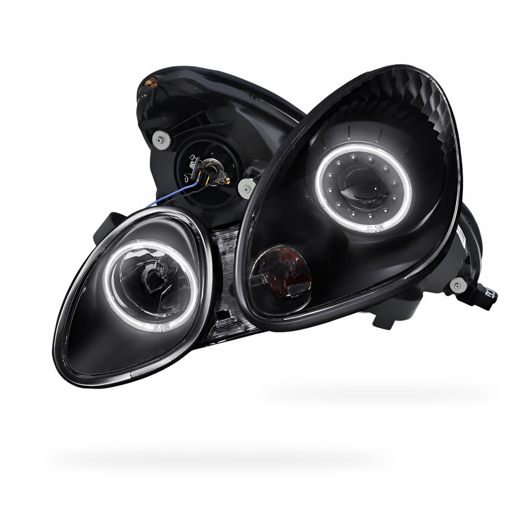 Lexus GS300 S160 (1998- 2005) JDM CCFL Angel-Eyes LED DRL Projector Headlights LH + RH
