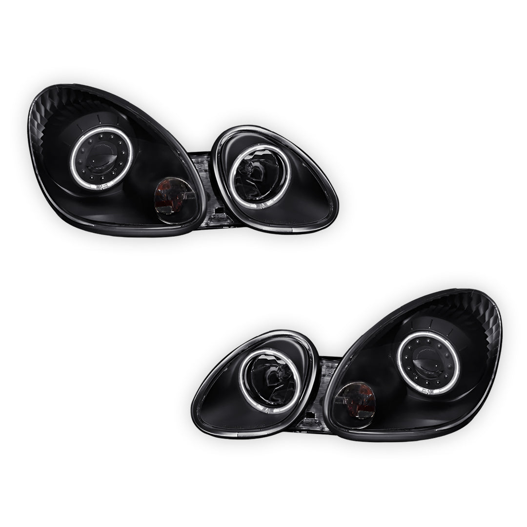 Lexus GS300 S160 (1998- 2005) JDM CCFL Angel-Eyes LED DRL Projector Headlights LH + RH