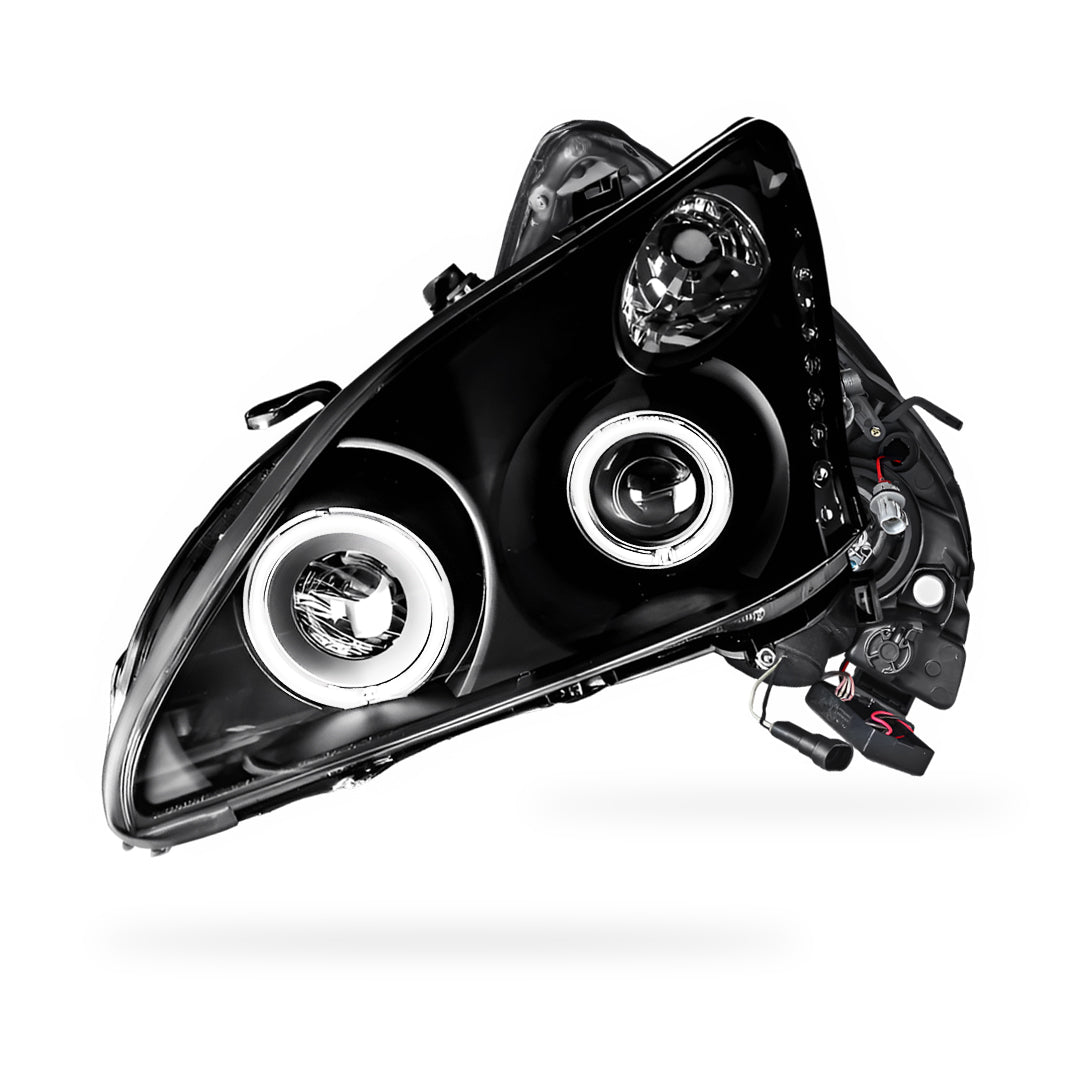 Lexus RX330 MCU33 / MCU38 (2003 - 2006) LED DRL & CCFL-Angel Eyes Projector Headlights LH + RH