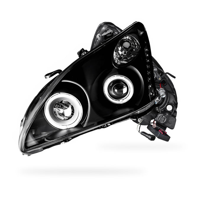 Lexus RX330 MCU33 / MCU38 (2003 - 2006) LED DRL & CCFL-Angel Eyes Projector Headlights LH + RH