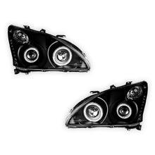 Lexus RX330 MCU33 / MCU38 (2003 - 2006) LED DRL & CCFL-Angel Eyes Projector Headlights LH + RH
