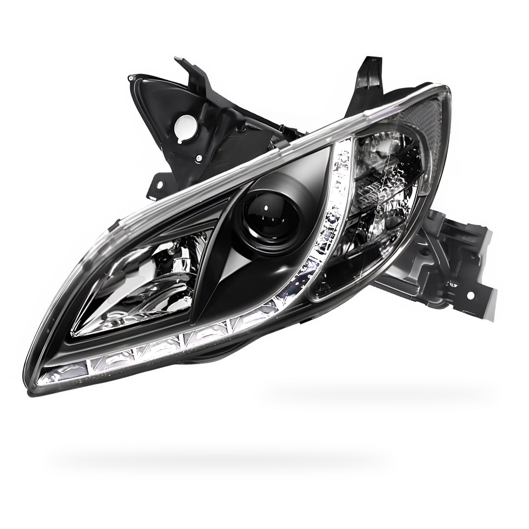 Mazda 3 BK (2003 - 2009) LED DRL Projector Headlights LH + RH