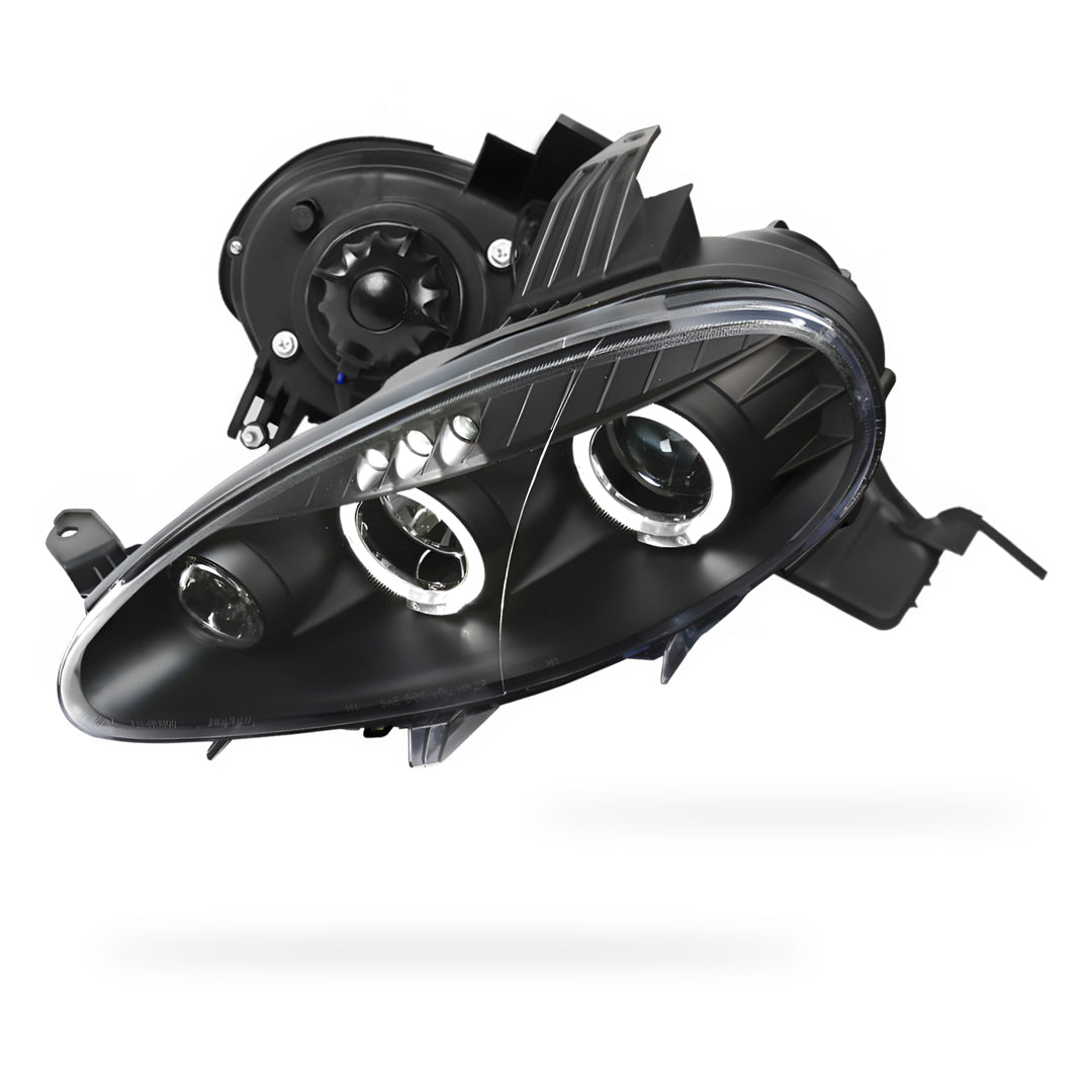 Mazda MX-5 NB (2001 - 2005) LED DRL & CCFL Projector Angel-Eyes Headlights LH + RH