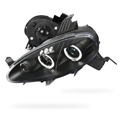 Mazda MX-5 NB (2001 - 2005) LED DRL & CCFL Projector Angel-Eyes Headlights LH + RH