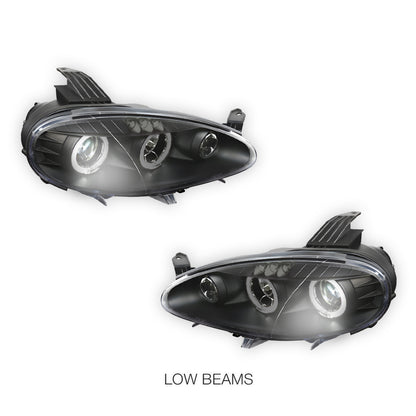 Mazda MX-5 NB (2001 - 2005) LED DRL & CCFL Projector Angel-Eyes Headlights LH + RH