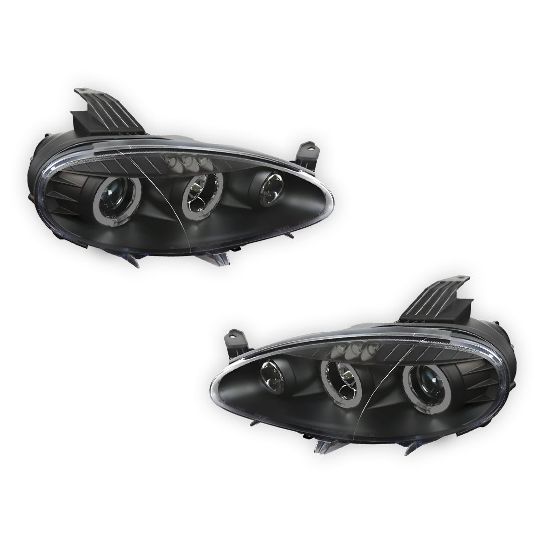 Mazda MX-5 NB (2001 - 2005) LED DRL & CCFL Projector Angel-Eyes Headlights LH + RH