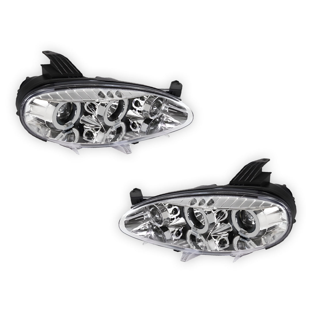 Mazda MX-5 NB (2001 - 2005) LED DRL & CCFL Projector Angel-Eyes Headlights LH + RH