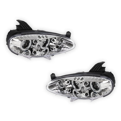 Mazda MX-5 NB (2001 - 2005) LED DRL & CCFL Projector Angel-Eyes Headlights LH + RH