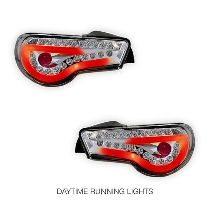 Toyota 86 / ZN6 (2012 - 2021) Crystal Full LED Tail Lights LH + RH