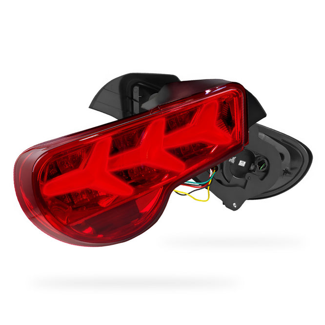 Toyota 86 (2012 - 2021) Lambo Style Sequential Full LED Tail Lights LH + RH