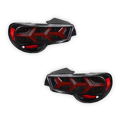 Toyota 86 (2012 - 2021) Lambo Style Sequential Full LED Tail Lights LH + RH