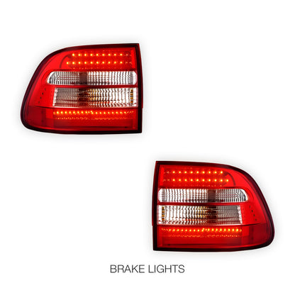 Porsche Cayenne 9PA / 955 (2003 - 2006) LED Tail Lights LH + RH