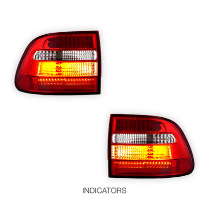 Porsche Cayenne 9PA / 955 (2003 - 2006) LED Tail Lights LH + RH
