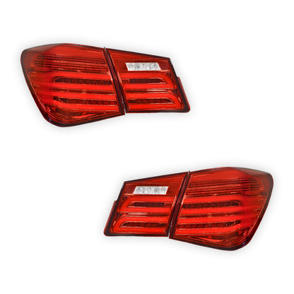 Holden Cruze JG / JH (2009 - 2016) 3D LED Stripe Bar Tail Lights LH + RH