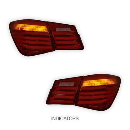 Holden Cruze JG / JH (2009 - 2016) 3D LED Stripe Bar Tail Lights LH + RH