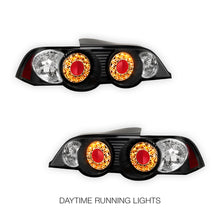 Honda Integra DC5 (2001 - 2004) JDM Black Altezza LED Tail Lights LH + RH