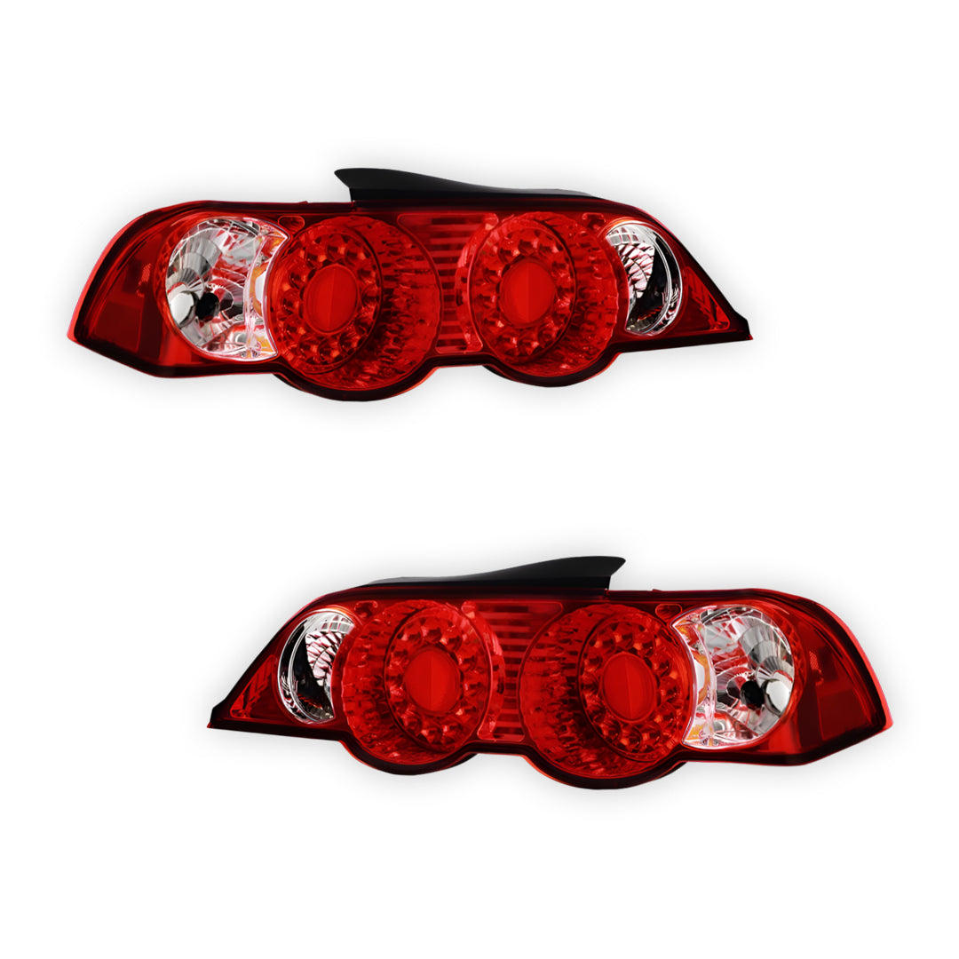 Honda Integra DC5 (2001 - 2004) JDM Black Altezza LED Tail Lights LH + RH