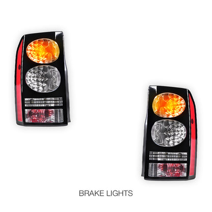 Land Rover Discovery III / IV L319 (2005 - 2016) Black Update LED Tail Lights LH + RH