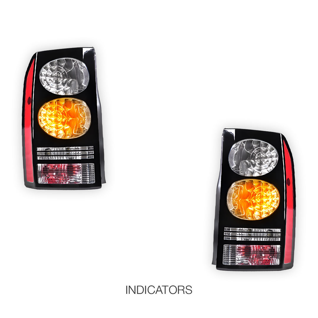 Land Rover Discovery III / IV L319 (2005 - 2016) Black Update LED Tail Lights LH + RH