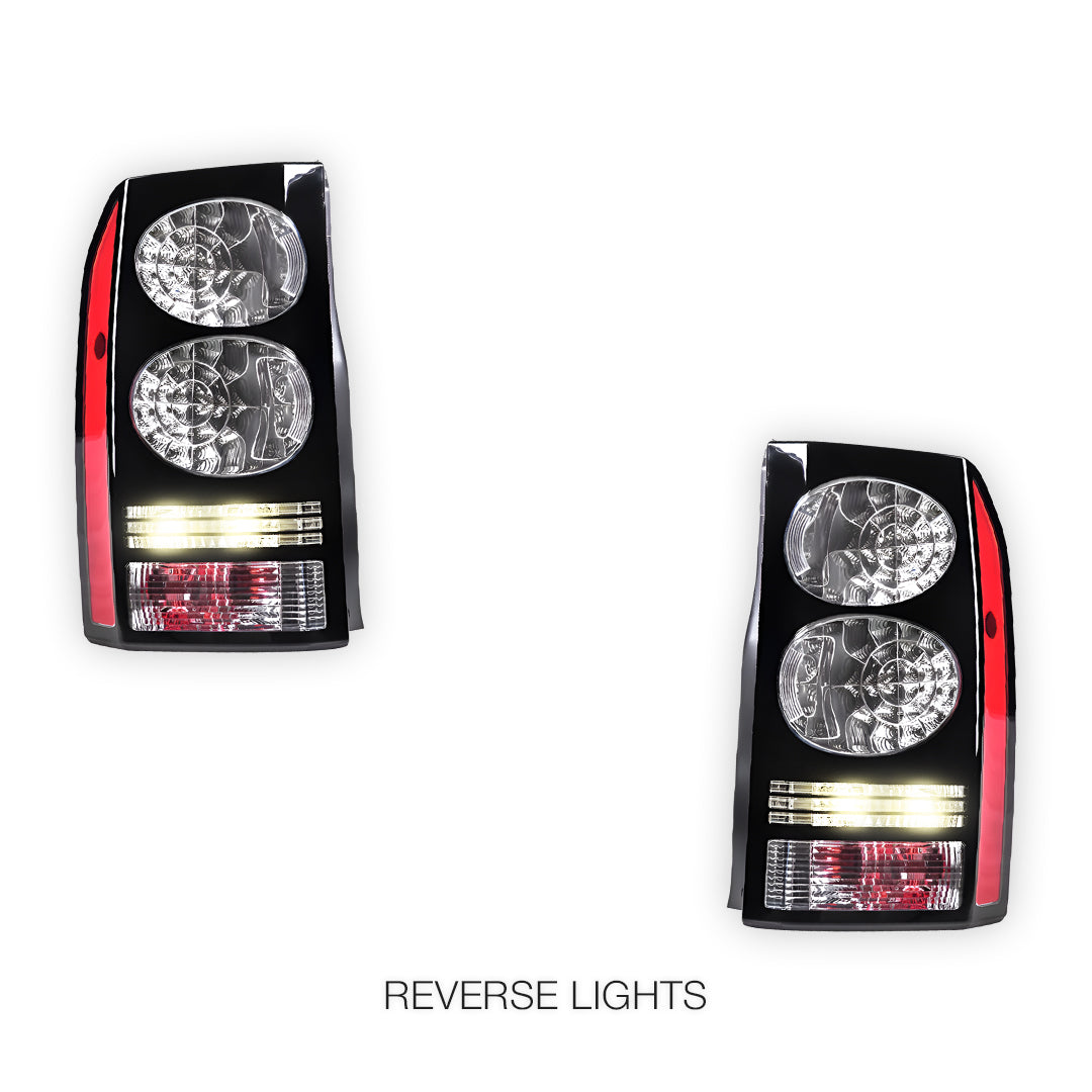 Land Rover Discovery III / IV L319 (2005 - 2016) Black Update LED Tail Lights LH + RH