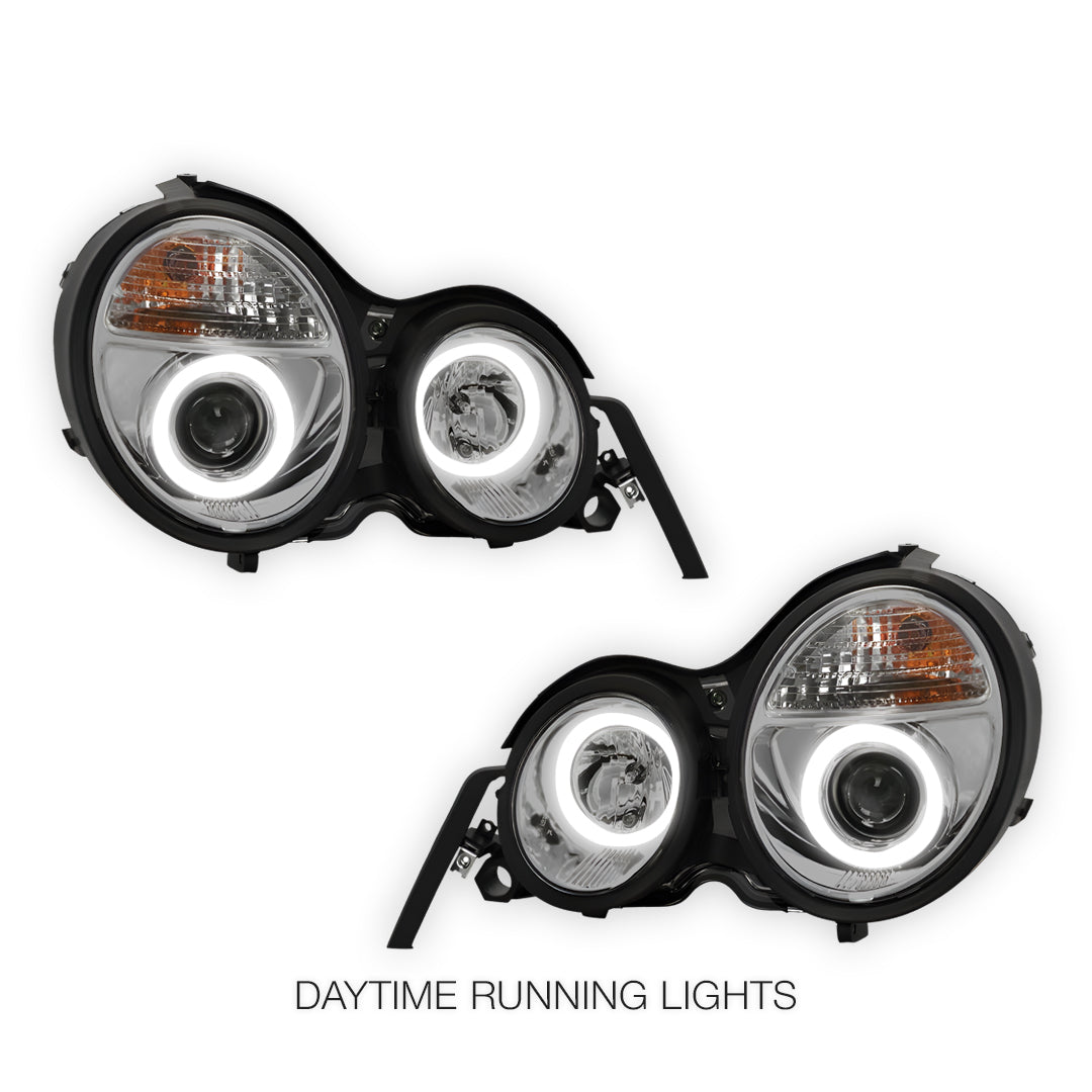 Mercedes-Benz S-Class W222 (2013 - 2017) Update S65 AMG Style Full LED Projector Headlights LH + RH