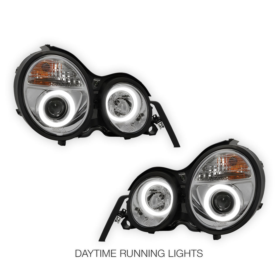 Mercedes-Benz S-Class W222 (2013 - 2017) Update S65 AMG Style Full LED Projector Headlights LH + RH