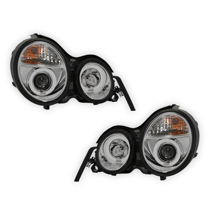 Mercedes-Benz S-Class W222 (2013 - 2017) Update S65 AMG Style Full LED Projector Headlights LH + RH