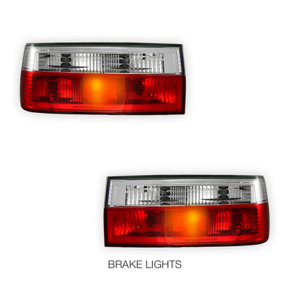 BMW 3 Series E30 (1983 - 1987) Halogen Tail Lights LH + RH