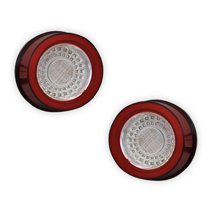 Ferrari 360 (1999 - 2005) Clear Red Full 3D LED Stripe Bar Tail Lights LH + RH