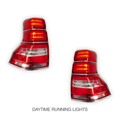 Toyota LandCruiser Prado 150 Series (2009 - 2017) LED Tail Lights LH + RH