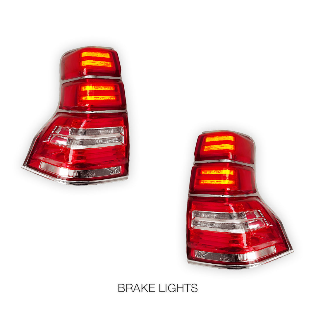 Toyota LandCruiser Prado 150 Series (2009 - 2017) LED Tail Lights LH + RH