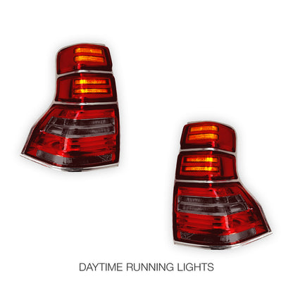 Toyota LandCruiser Prado 150 Series (2009 - 2017) LED Tail Lights LH + RH