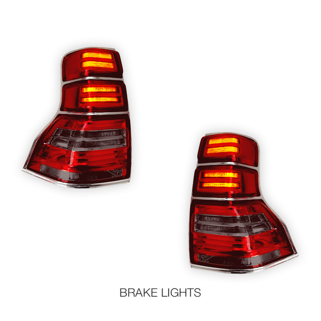Toyota LandCruiser Prado 150 Series (2009 - 2017) LED Tail Lights LH + RH