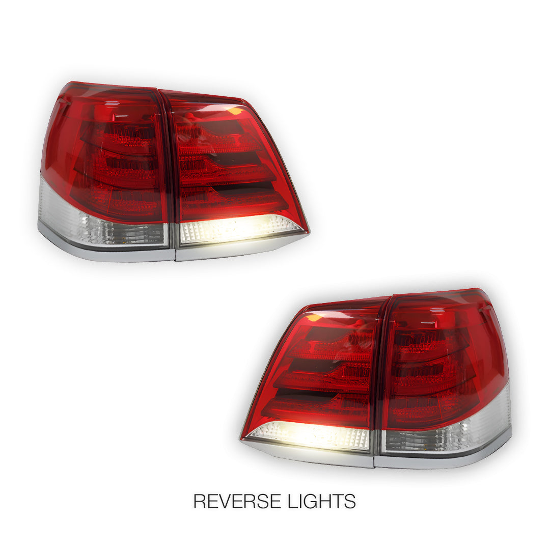 Toyota LandCruiser 200 Series (2007 - 2015) LED Tail Lights LH + RH