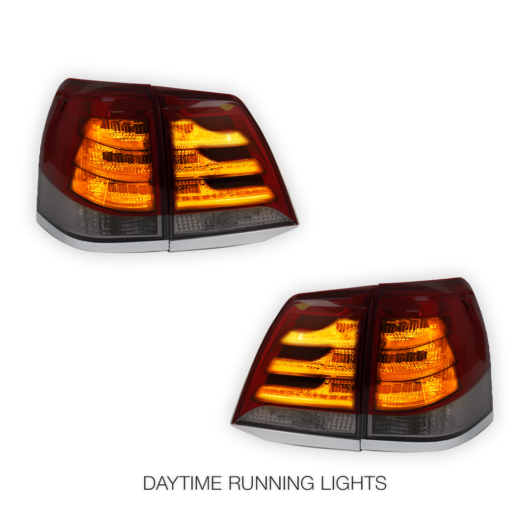 Toyota LandCruiser 200 Series (2007 - 2015) LED Tail Lights LH + RH