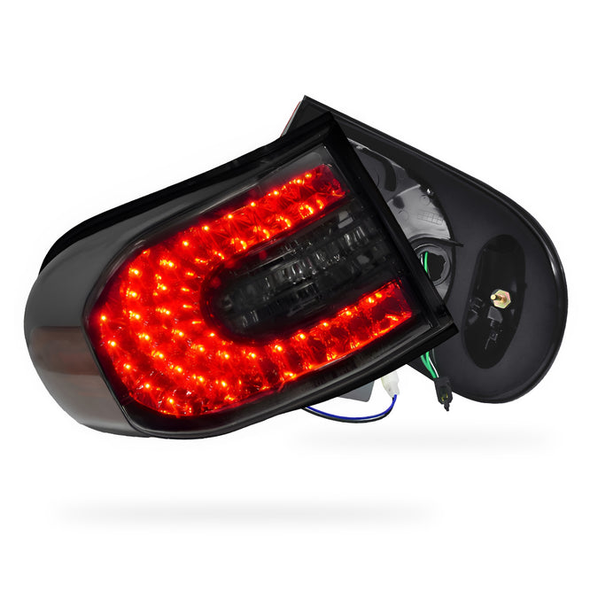Toyota FJ Cruiser GSJ15R (2011 - 2016) Smoked Full LED Tail Lights LH + RH