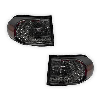 Toyota FJ Cruiser GSJ15R (2011 - 2016) Smoked Full LED Tail Lights LH + RH