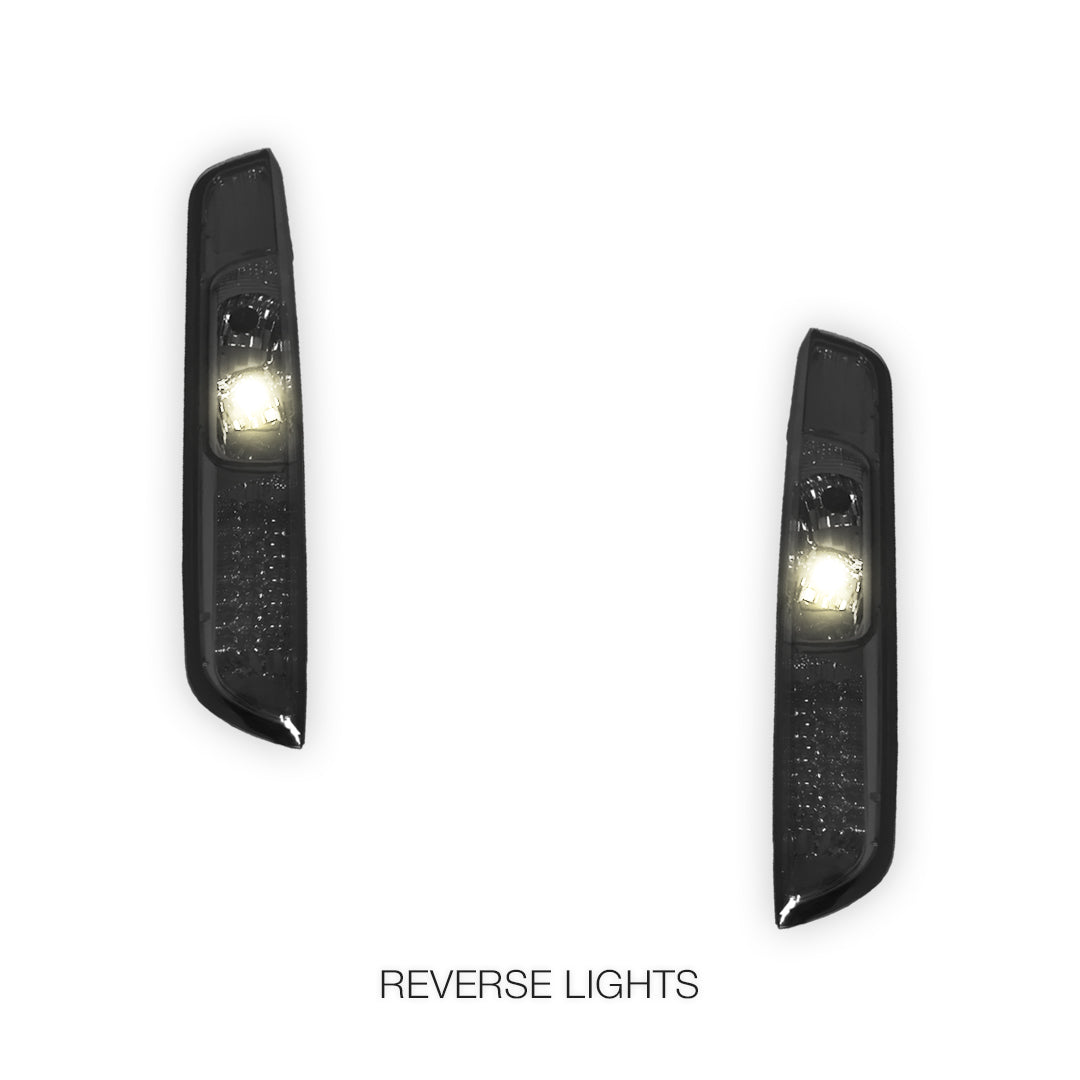 Ford Focus LS / LT (2005 - 2008) Smoked Black LED Tail Lights LH + RH