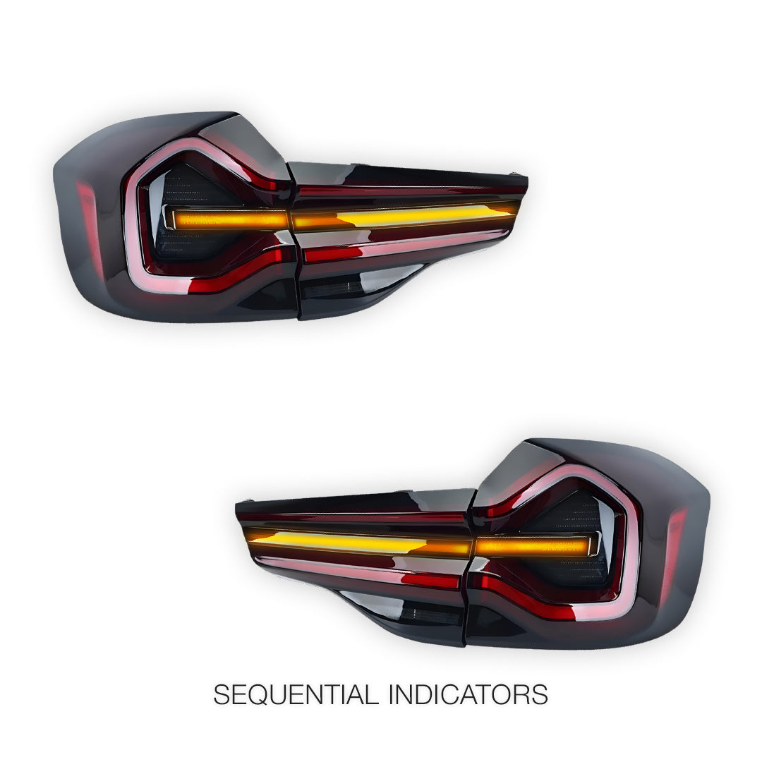 BMW X3 G01 / G08 (2017 - 2021) Facelift Style Sequential 3D Full LED Tail Lights LH + RH
