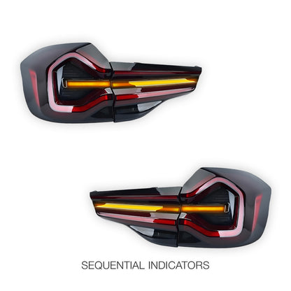 BMW X3 G01 / G08 (2017 - 2021) Facelift Style Sequential 3D Full LED Tail Lights LH + RH