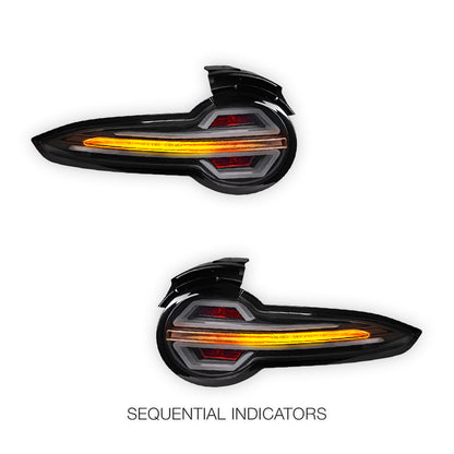 Mazda MX-5 ND (2015 - 2024) Sequential Full 3D LED Stripe Bar Tail Lights LH + RH